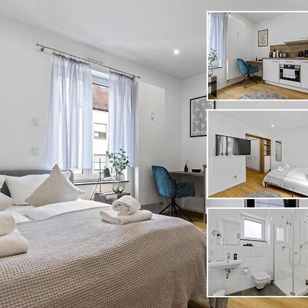 Ma Suite - Smart Apartment 2P - City Center Augsburg Dış mekan fotoğraf