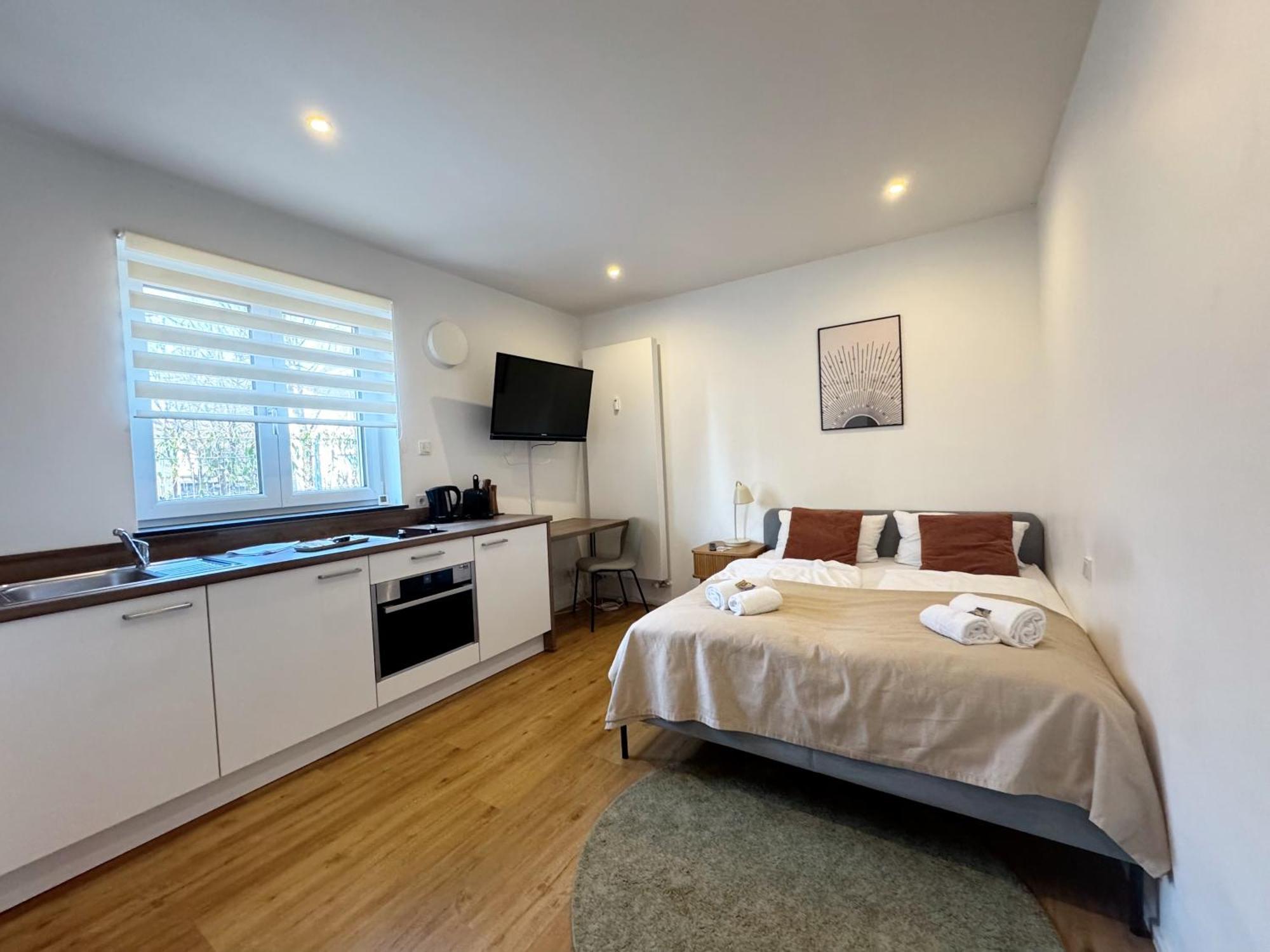 Ma Suite - Smart Apartment 2P - City Center Augsburg Dış mekan fotoğraf